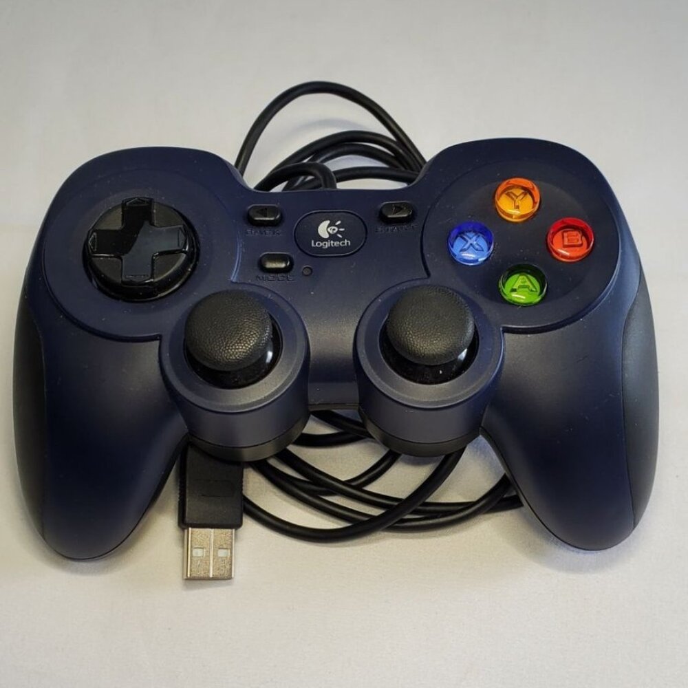 Logitech F310 Gamepad Wired USB Game Controller G-U0001 Dark Blue